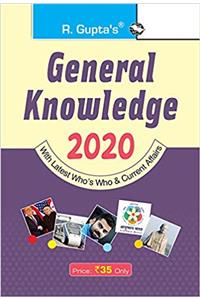 General Knowledge 2020: Latest Who's Who & Current Affairs
