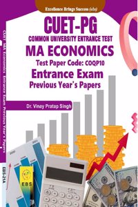 CUET PG MA Economics (Test Paper Code-COQP10) Entrance Exam Previous Year's Papers(English Medium)