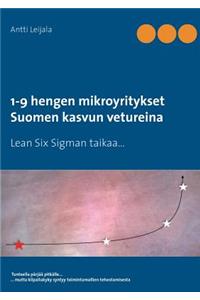 1-9 hengen mikroyritykset Suomen kasvun vetureina