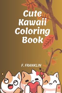 cute kawaii coloring book