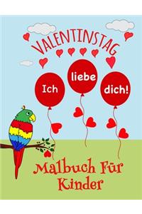 Valentinstag Malbuch Für Kinder