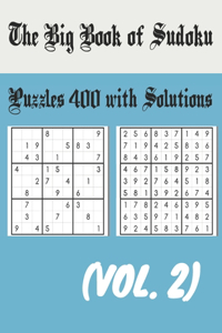 The Big Book of Sudoku Puzzles 400 with Solutions (Vol. 2)