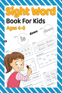 Sight Word Book For Kids Ages 4-8