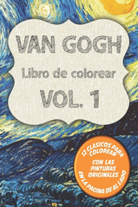 Van Gogh Libro de colorear Vol. 1