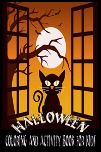 Halloween coloring And Activity Book For Kids