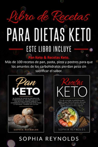 Libro de recetas para dietas keto.