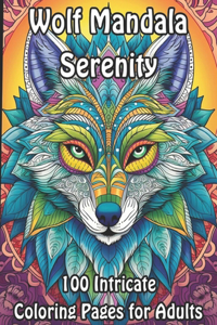 Wolf Mandala Serenity