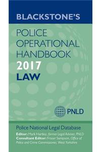 Blackstone's Police Operational Handbook 2017