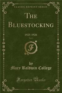 The Bluestocking, Vol. 3