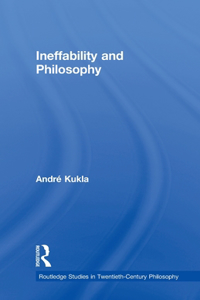 Ineffability and Philosophy