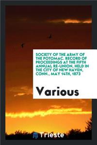 Record of Proceedings at the ... Annual Re-Union