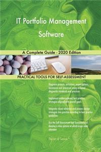 IT Portfolio Management Software A Complete Guide - 2020 Edition