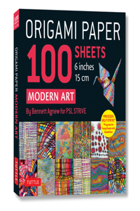 Origami Paper 100 Sheets Modern Art 6 (15 CM)