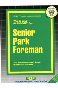 Senior Park Foreman