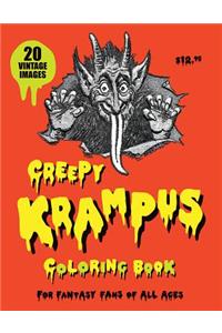 Creepy Krampus Coloring Book