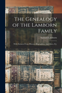 Genealogy of the Lamborn Family