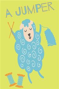 'A Jumper' Knitting Notebook With 4