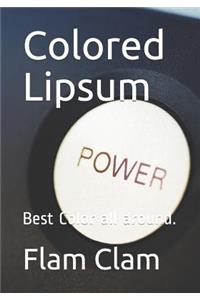 Colored Lipsum