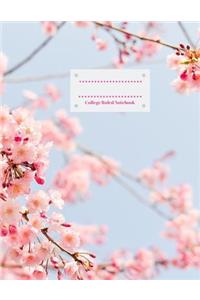 College Ruled Notebook