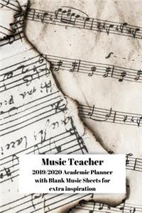 Music Teacher 2019-2020 Academic Planner