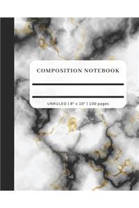 Composition Notebook - Unruled, 8
