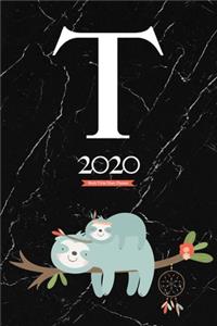2020 Sloth Tribe Diary Planner