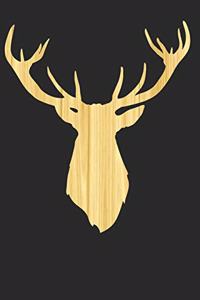 Stag Deer Head Notebook