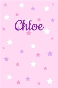 Chloe First Name Personalized Notebook