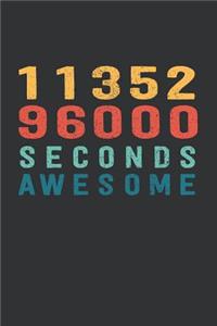 1 135 296 000 Seconds Awesome