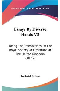 Essays By Diverse Hands V3