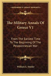 Military Annals of Greece V1