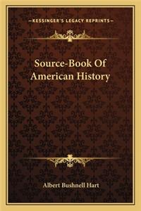Source-Book Of American History