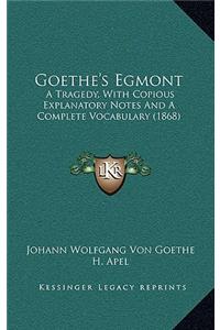 Goethe's Egmont