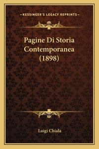 Pagine Di Storia Contemporanea (1898)