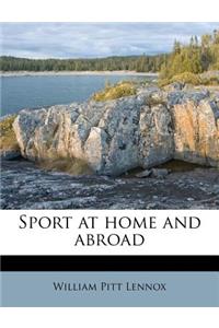 Sport at Home and Abroad
