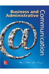 Business and Administrative Communication with Connect Access Card and Gregg Reference Manual