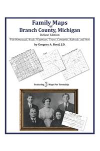 Family Maps of Branch County, Michigan