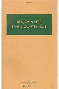 Benjamin Lees String Quartet No. 3