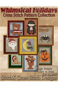 Whimsical Holiday Cross Stitch Pattern Collection