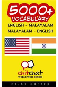 5000+ English - Malayalam Malayalam - English Vocabulary