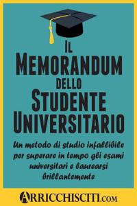 Il Memorandum dello Studente Universitario