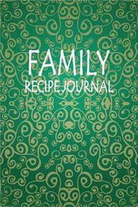 Family Recipe Journal