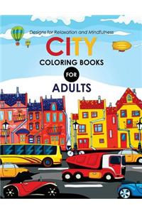 City Coloring books for adults