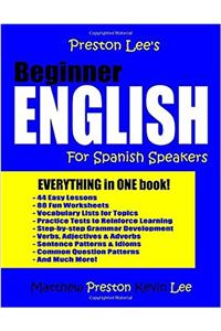 Preston Lees Beginner English for Spanish Speakers