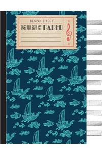 Blank Sheet Music Paper