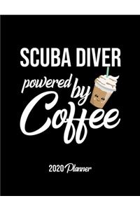 Scuba Diver Powered By Coffee 2020 Planner