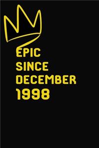Epic Since December 1998