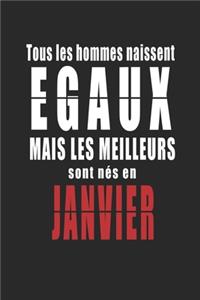 Tous Les Hommes naissent Egaux Mais Les Meilleurs sont nés en AVRIL carnet de notes