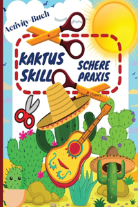 Kaktus Schere Geschicklichkeit Praxis Aktivitat Buch