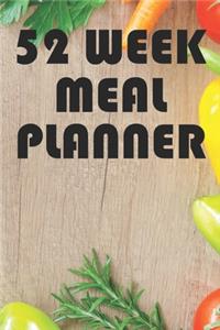 52 Week Meal Planner